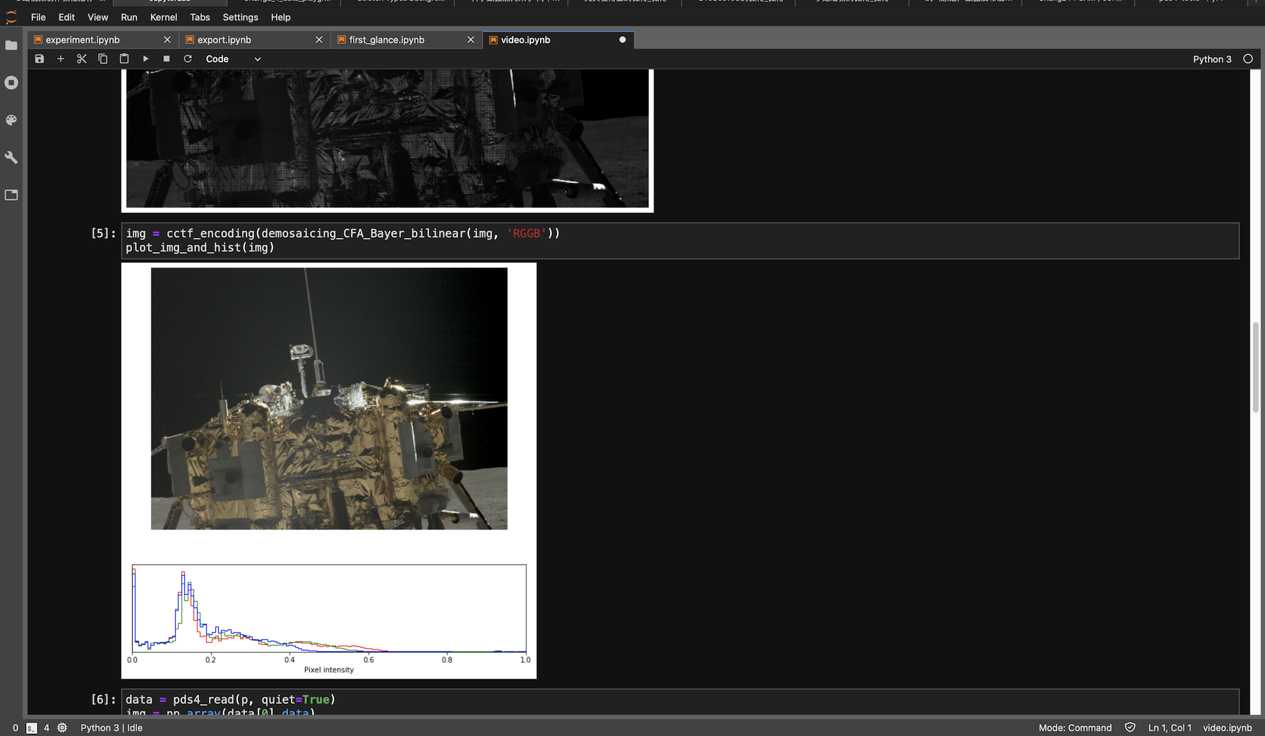 PCAM debayer 后，看上去灰蒙蒙的