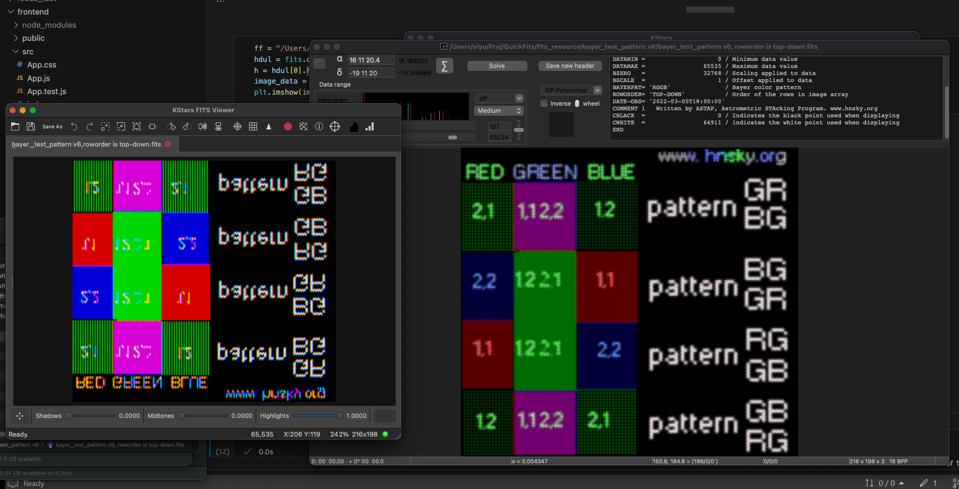 Kstars vs ASTAP TOP-DOWN